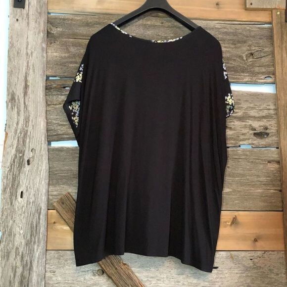 IN Every Story multi media blouse plus size 4X - Picture 2 of 3